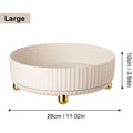 Axyaa 360° Rotating Cosmetic Organizer with Large Capacity for Every Room
