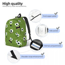 Axyaa Monster Mike Sullivan Backpack: High School Student Bookbag Daypack Outdoor School Teen