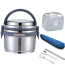 Axyaa Double Wall Stainless Steel Vacuum Thermal Lunch Box - Leakproof Food Container