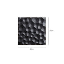 Axyaa Black Hole Stone Wall Lamp - Minimalist Modern Designer Living Room Bedroom
