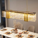 Axyaa Modern Crystal Pendant Light for Dining & Living Room