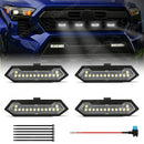 Axyaa Tacoma TRD Sport 2024-2025 Grille Lights LED Warning DRL in White Amber Blue Red