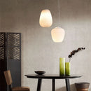 Axyaa Nordic Cocoon Glass Pendant Lamp for Living Room Loft & Restaurant
