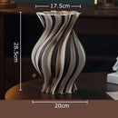Axyaa Ceramic Vase Plant Pot Floral Vases Room Decor Aesthetic Ornaments