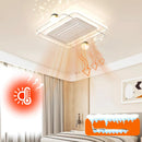 Axyaa Kids Bedroom Ceiling Fan with Remote Control and LED Light