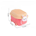 Axyaa Toy Organizer Box: Large Capacity, Multifunctional Plastic Storage for Child's Items