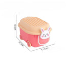 Axyaa Toy Organizer Box: Large Capacity, Multifunctional Plastic Storage for Child's Items