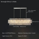 Axyaa Nordic Dining Room Chandelier Luxury Lighting for Bedroom Living Room