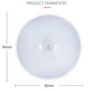 Axyaa Rechargeable Motion Sensor Cabinet Light with 8 LEDs