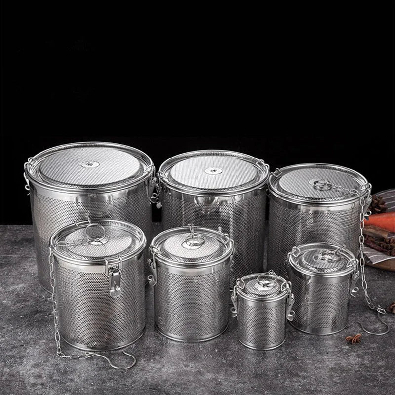Axya Stainless Steel Seasoning Bag Colander Strainer for Hot Pot Slag Separation