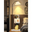 Axyaa Cute Apple Floor Lamp with Side Table, LED Light, Modern Decor for Small Living Room