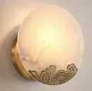 Axyaa Marble Wall Lamp Living Room Bedroom Chinese Style Lighting