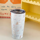 Axyaa Puppy Stainless Steel Thermos Tumbler with Straw - 500ML Thermal Drinkware Bottle