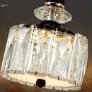 Axyaa Luxury Crystal Chandelier Pendant Light for Living Room Dining Room Ceilings