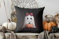 Axyaa Cute Ghost Pumpkin Halloween Pillow Cover