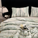 Axyaa Rabbit Velvet Teddy Winter Quilt in Magila Sheep Curly Hair Series