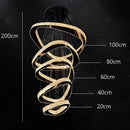 Axyaa LED Pendant Lights Chandeliers for Modern Living Room & Dining Room Decor
