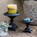 Axya Vintage Cast Iron Candle Holder Rack Home Decor & Photography Props.
