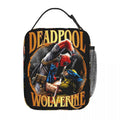 Axyaa Insulated Lunch Bag Cooler for Travel - Deadpool & Wolverine Theme