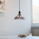 Axyaa Butterfly Glass LED Pendant Lamp - Modern Nordic Hanging Light