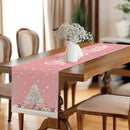 Snowflake Gift Box Table Runner by Axyaa - Elegant Wedding Dining Decor