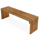 Axyaa 78.7" Wood Double Desk Workstation for Home Office