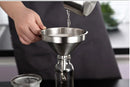 Axya Stainless Steel Funnel for Liquid Transfer in Kitchen and Canning