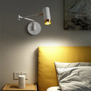 Axyaa Adjustable Swing Arm LED Wall Lamps | Modern Sconce Lights for Indoor Decor