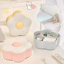 Axyaa Kawaii Flower Jewelry Box Organizer for Girl Women