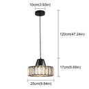 Axyaa Crystal LED Ceiling Chandelier for Dining Room & Bedroom