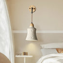 Axyaa Modern Cement LED Wall Sconce Pull Chain Switch Stair Light Fixtures