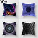 Axyaa Geometric Pattern Home Pillowcase Square Decoration