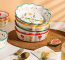 Axyaa Ceramic Tableware Set for Household Dining and Cooking