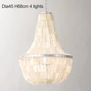 Axyaa Mediterranean Iron Art Pendant Light - Grand Atmosphere for Home