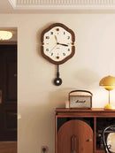 Axyaa Cream Style Living Room Wall Clock - Simple & Creative Home Decor
