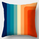 Axyaa Geometric Color Splicing Pillowcase 45x45cm Modern Home Decor