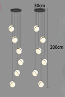 Axyaa Modern Chandelier Stair Pendant Lights Interior Lighting for Living Room & Home Décor