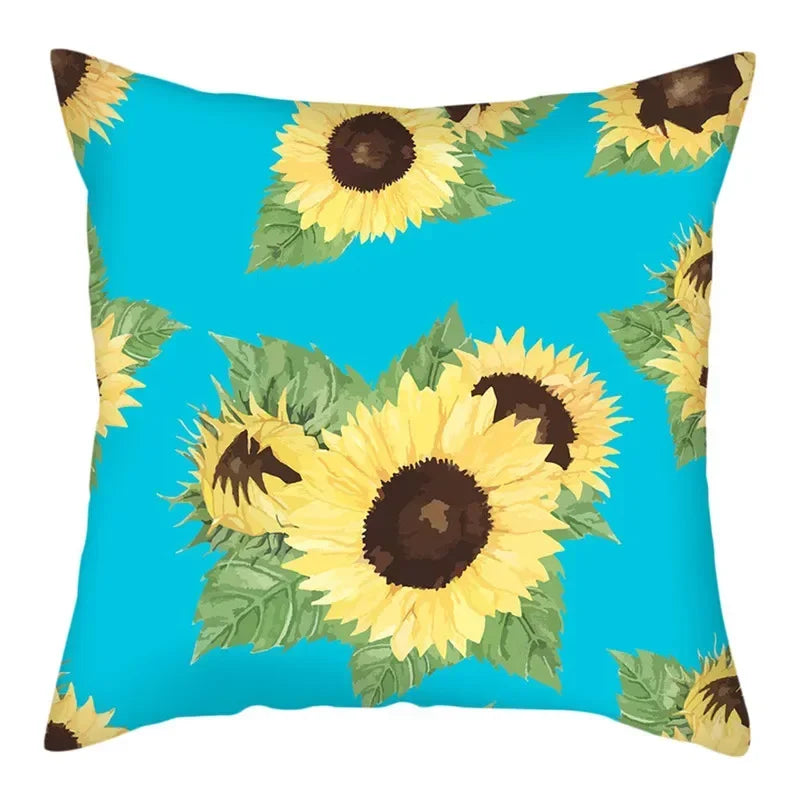 Spring Flower Cushion Cover by Axyaa - 45x45cm