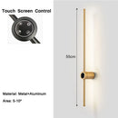 Axyaa 360° Rotatable Dimmable LED Wall Lights with Touch Screen Control