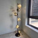 Axyaa Luxury Glass Floor Lamp for Elegant Living Space