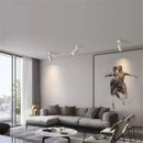 Axyaa GU10 Ceiling Spotlight: Adjustable Heads, Metal Shade, Mini Monopoint Wall Lamps