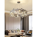 Axyaa Crystal Pendant Light for Modern Minimalist Luxury Living Room