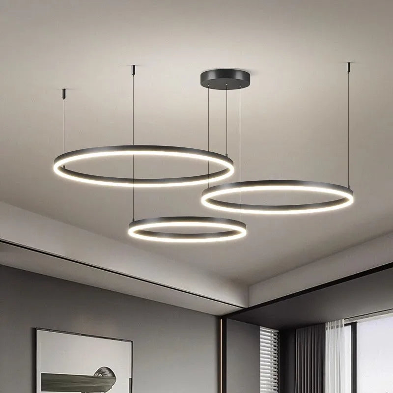 Axyaa Nordic Pendant Chandelier for Living Room Lighting