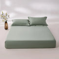 Axyaa 800TC Egyptian Cotton Bed Fitted Sheet for King Queen Single Couple Bed