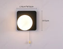 Axyaa LED Bedside Wall Lamp with Cable Switch for Bedroom, Living Room & Corridor
