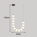 Axyaa Nordic Stair Chandelier, Living Room Pendant Lights, Indoor Ceiling Light