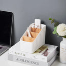 Axyaa Trapezoid Desktop Organizer Box - Multipurpose Storage for Bedroom & Living Room