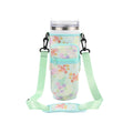 Axyaa Daisy Water Bottle Holder for Stanley Cup 40oz - Cute Tumbler Bag