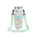 Axyaa Daisy Water Bottle Holder for Stanley Cup 40oz - Cute Tumbler Bag
