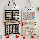 Axyaa Hair Bows & Jewelry Organizer Wall Hanging - Space Saving Accessory Holder